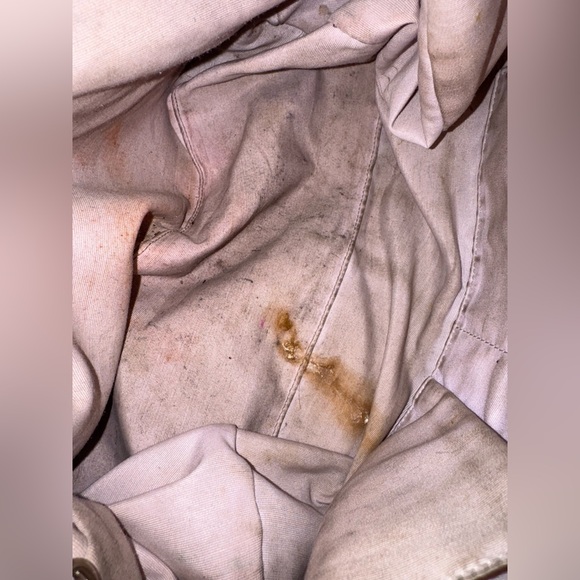 Coach Hampton F13811 White Leather Satchel Handbag Purse-READ - Picture 13 of 16